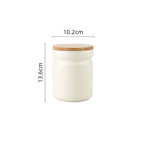 Nordic Ceramic Sealed Food Storage Jar – Airtight Kitchen Container