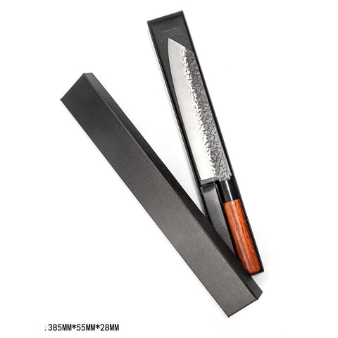 Handmade Hammered Forged Chef Knife