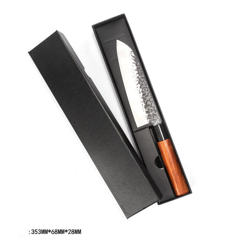 Handmade Hammered Forged Chef Knife