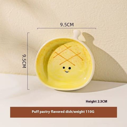 Mini Ceramic Snack Dish Set – Cute & Colorful Design