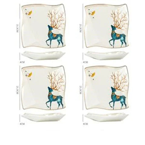 Wudy Spring Dinner Plates
