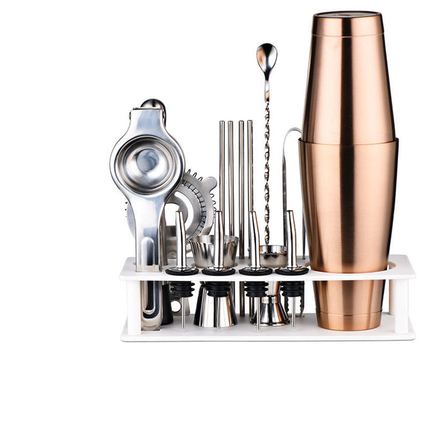 Stainless Cocktail Shaker Set · 12-Piece — Wudy Kitchen, image 1