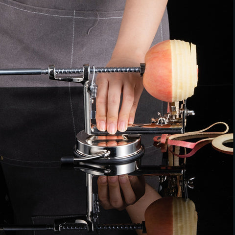 PeelCore Slice™ by Wudy - 3-in-1 Apple Peeler, Corer & Slicer