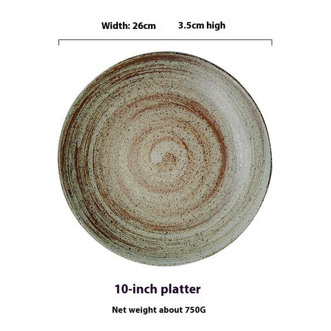 Creative Retro Ceramic Tableware Bowl Saucers