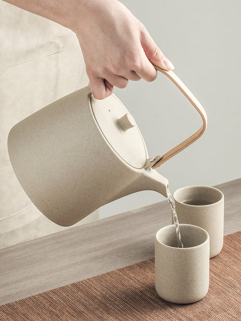 Wudy Retro Large Capacity Ceramic Tea Set