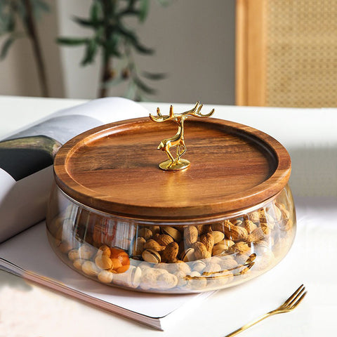 Glass Fruit Pot – Coffee Table Snack
