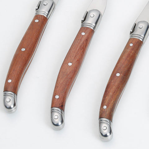 Stainless Steel Wooden Handle - Steak Knife