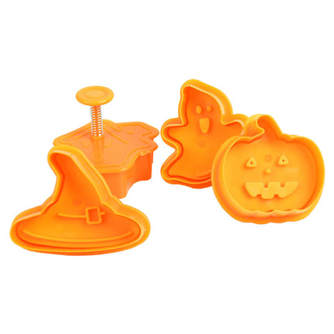 Halloween Cookie Cutter Mold Set