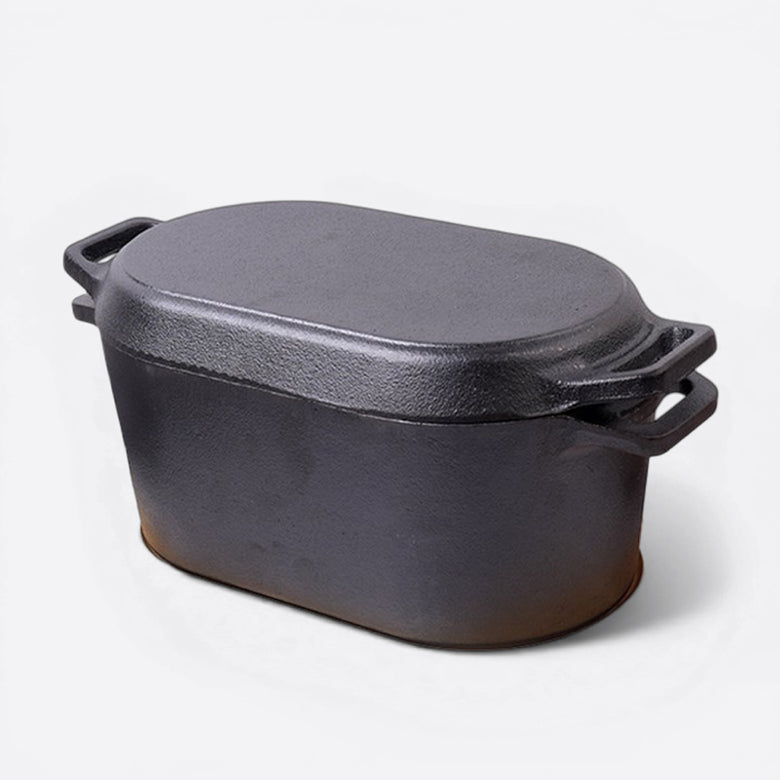 Cast Iron Bread Pan · ~6.3" (16 cm) — Wudy Kitchen, image 1