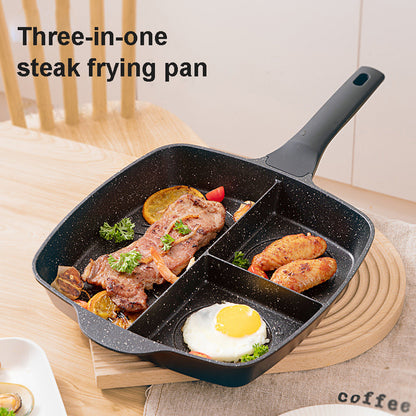 3-in-1 Non-stick Breakfast Frying Pan
