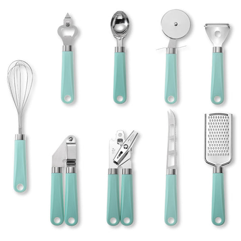 8-Piece Kitchen Utensil Set – Stainless Steel & Ergonomic Handles