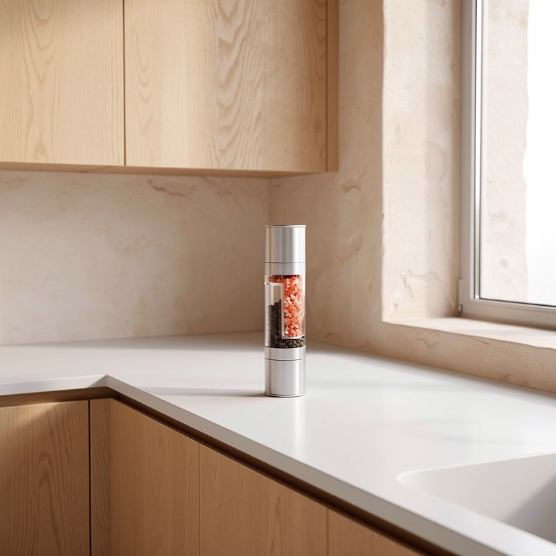 Wudy Kitchen — Wudy · Salt and Pepper Grinder 2 in 1 Manual Salt Pepper Mi — Mutfak hero