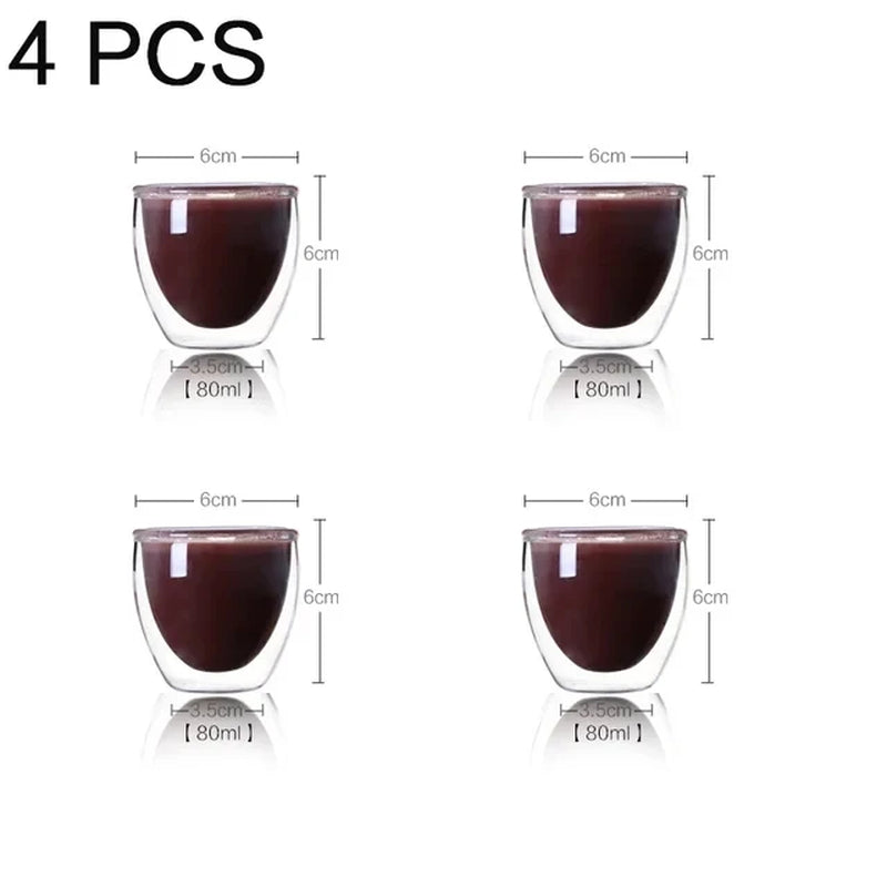 Double Wall Glass Cup