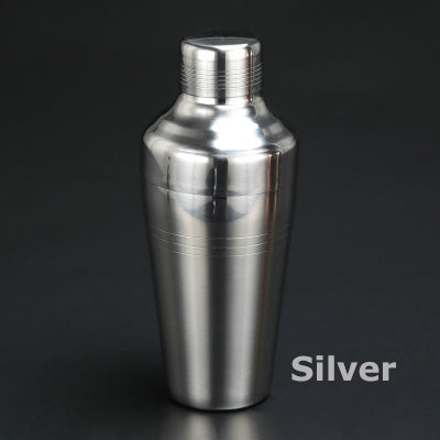 Stainless Steel Cocktail Shaker – 410ml Premium Series (Rose Gold, Gold, Silver)