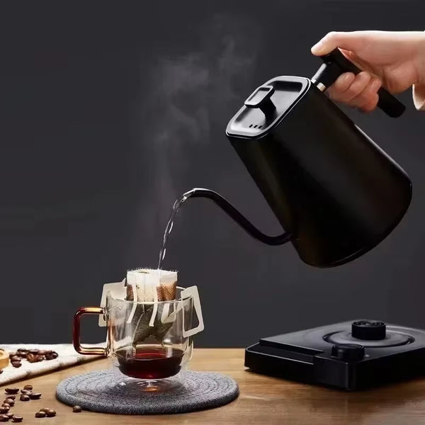 1200W Gooseneck Electric Kettle with Temperature Control Electric Kettle for Coffee and Tea Kettle Coffee Pot 110V/220V