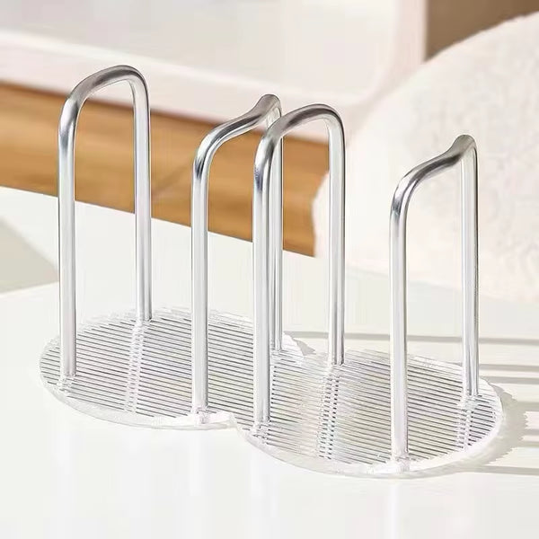 Household Disposable Cup Holder Luxury Storage Organizer Water Tea Cups Dispenser Rack Shelf with Longer Stick Mug Display Stand