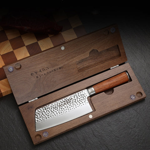 Household Minimalist Wooden Handle Chef's Knife