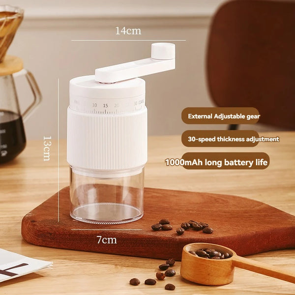 Hand Made Italian Grinder Automatic Coffee Machine Rechargeable Coffee Grinder Household Small Bean Grinder Portable Grinder
