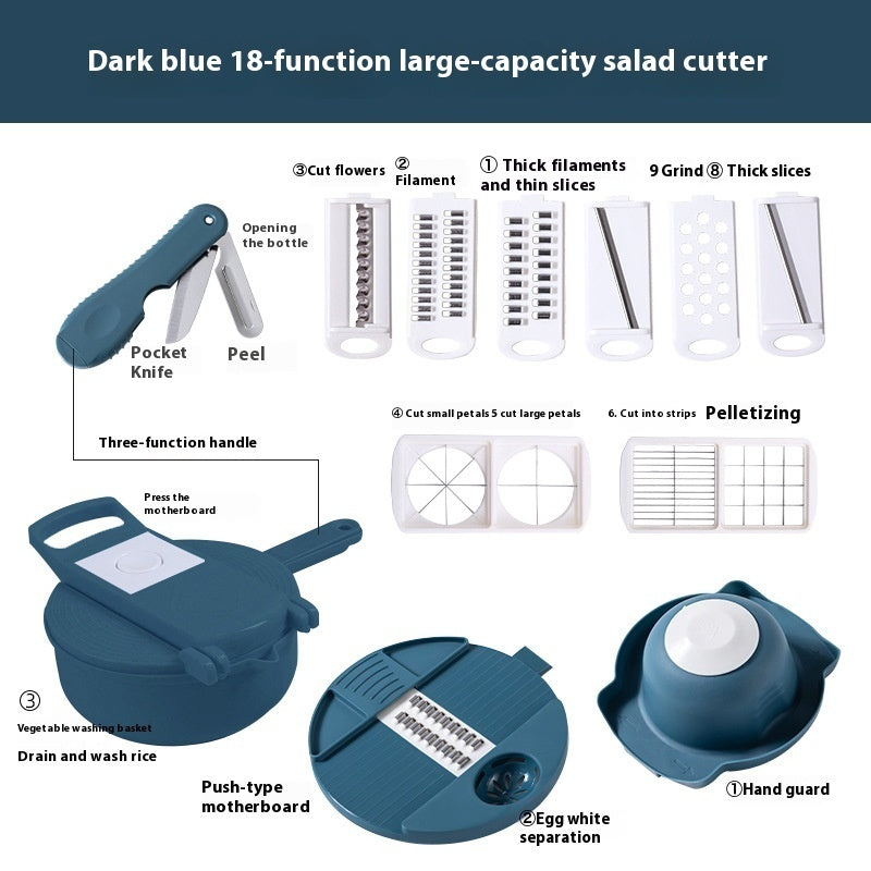 Wudy Precision Vertical Slicer | Multi-Functional Kitchen Chopper