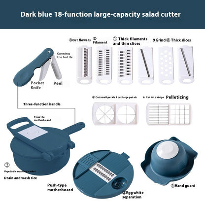 Wudy Precision Vertical Slicer | Multi-Functional Kitchen Chopper