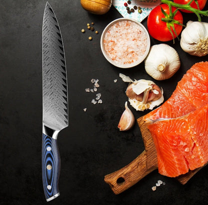 Wudy 4-Piece Santoku Knife Set | Stainless Steel & G10 Handle