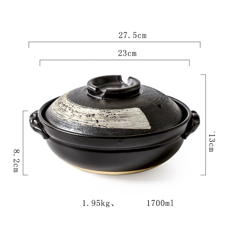 Wudy Ceramic Hot Pot | Heat-Resistant Cooking Pot