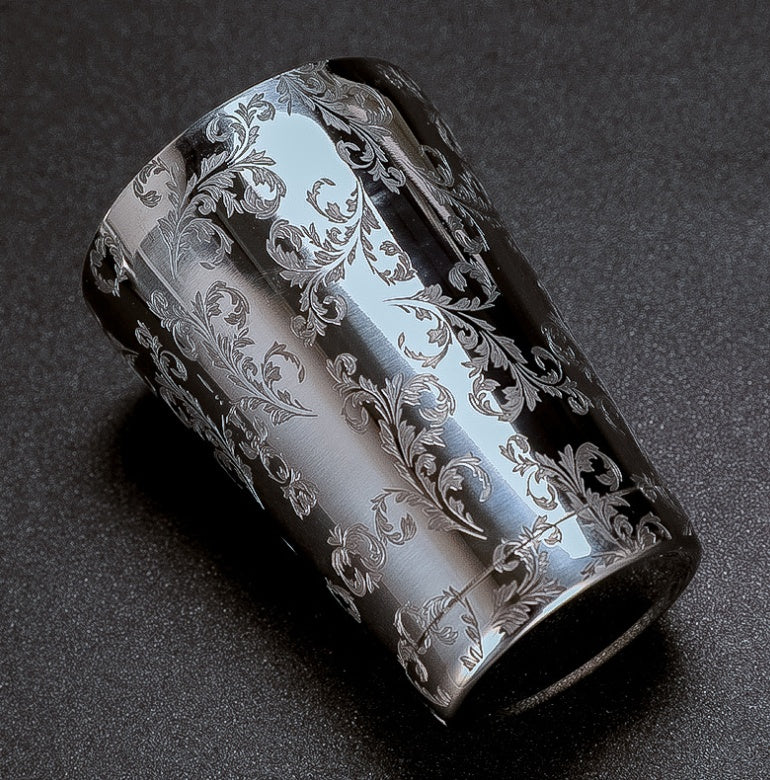 Patterned Stainless Steel Boston Shaker Set