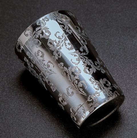 Patterned Stainless Steel Boston Shaker Set