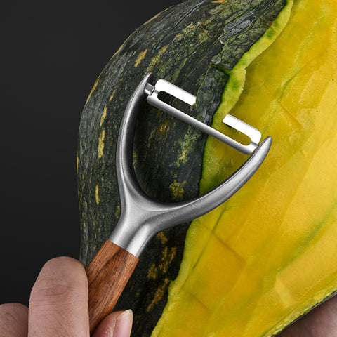Rosewood Handle Peeler – 304 Stainless Steel