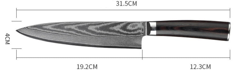 Damascus Steel Chef Knife