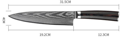 Damascus Steel Chef Knife