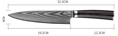 Damascus Steel Chef Knife