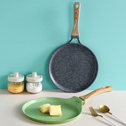 Poêle à crêpes antiadhésive vert avocat – Conçue pour une cuisine maison sans effort