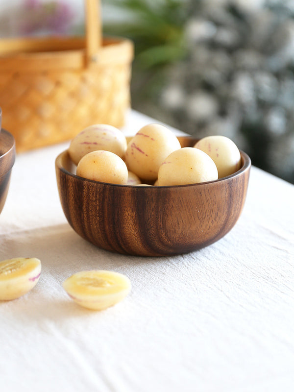Handcrafted Wooden Salad Bowl