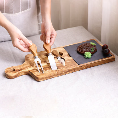 Wudy Charcuterie & Cheese Board Set