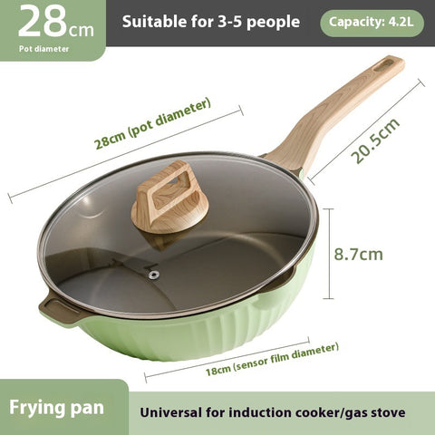 Wheat Stone Non-Stick Stockpot – Designed for Natural and Healthy Cooking