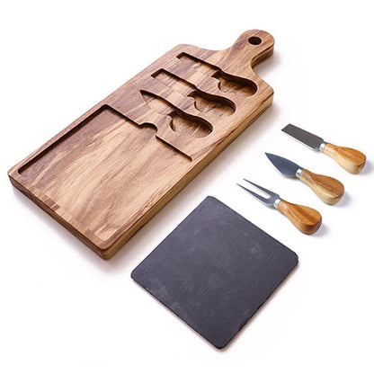 Wudy Charcuterie & Cheese Board Set