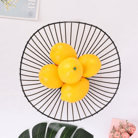 Wavy Metal Wire Fruit & Serving Bowl