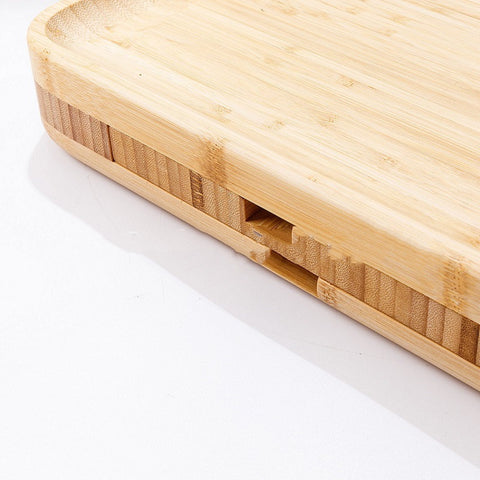 Premium Bamboo Expandable Cheese & Charcuterie Board