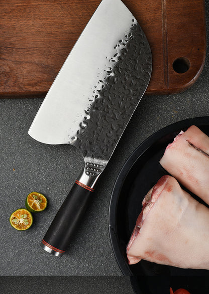 Wudy Heavy-Duty Butcher Knife | Forged Stainless Steel Cleaver