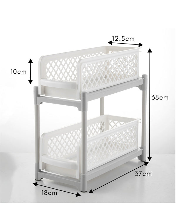 2-Tier Sliding Organizer