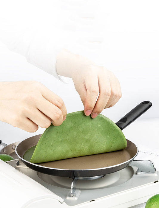 Wudy French Baker Flat Non-Stick Pancake & Crepe Pan | Professional Crepe Prep