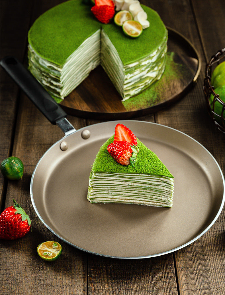 Flache Antihaft-Pfannkuchen- und Crêpe-Pfanne – French Baker