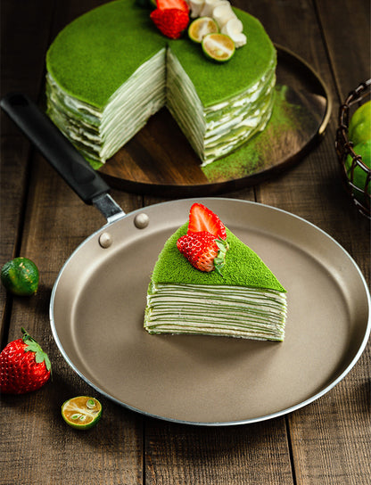 Flache Antihaft-Pfannkuchen- und Crêpe-Pfanne – French Baker