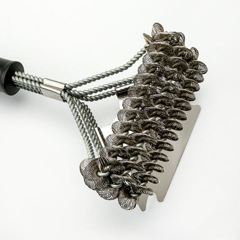 Stainless Steel Barbecue Grilling Cleaning Brush