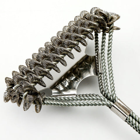 Stainless Steel Barbecue Grilling Cleaning Brush
