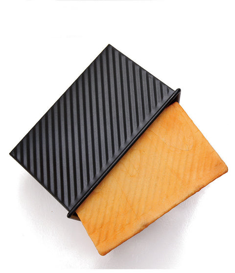 Rectangle Aluminum Bread Baking Mold – Nonstick Loaf Pan with Lid