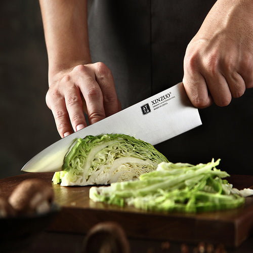Wudy Chef Knife | High-Carbon Stainless Steel with Sheath