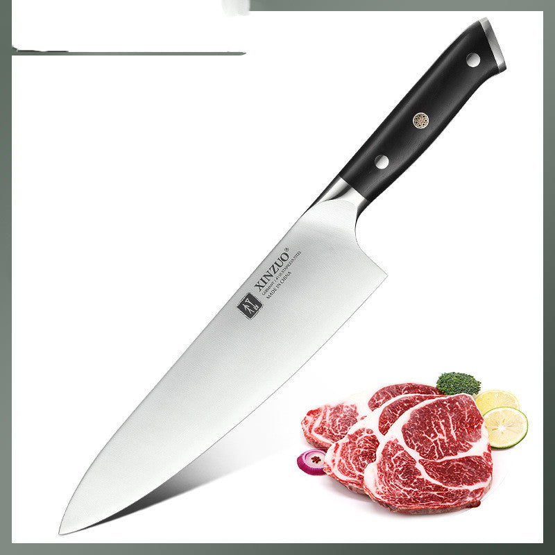 Wudy Chef Knife | High-Carbon Stainless Steel with Sheath