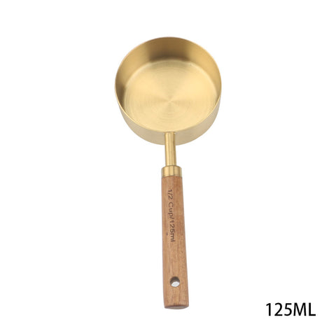 Wood & Metal Measuring Scoop